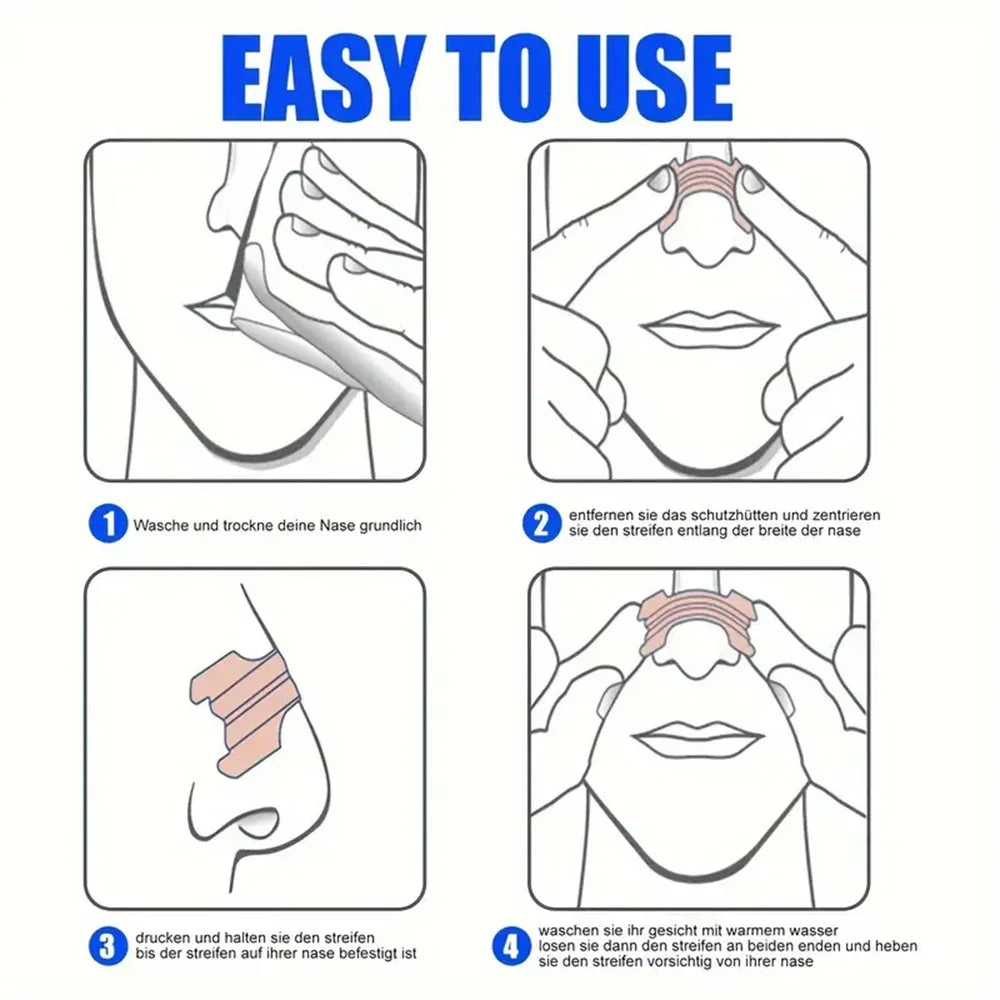Tiras Nasales Eaura Care — Respira Mejor (Pack XL)